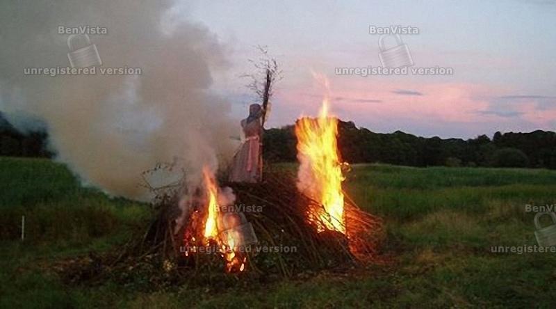 Thiêu sống phù thủy