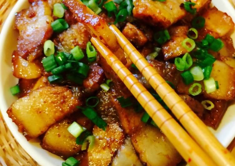 Thịt ba chỉ rim mặn