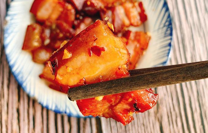 Thịt ba chỉ rim mặn