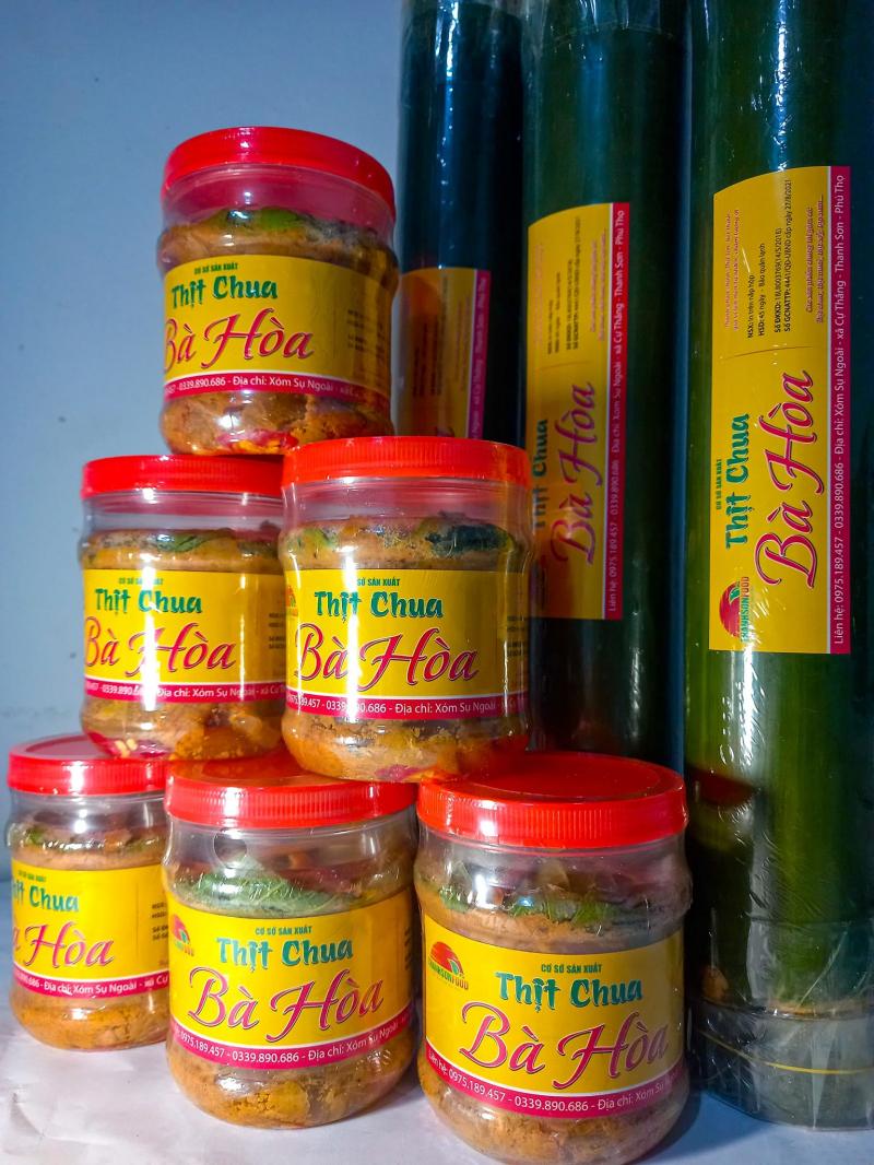 Thịt chua Bà Hòa Thanhsonfood - Đặc sản xứ Mường