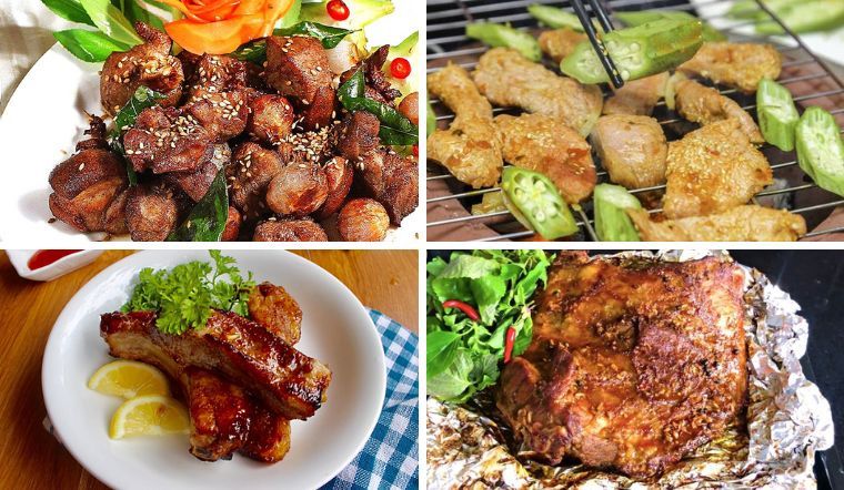 Thịt dê nướng sa tế