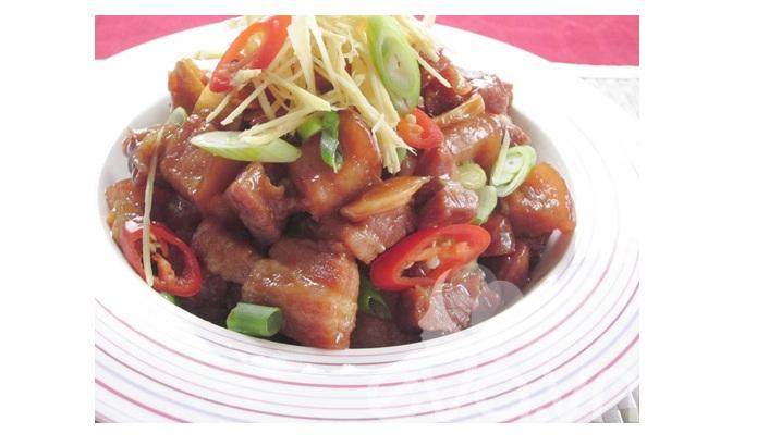 Thịt heo kho gừng