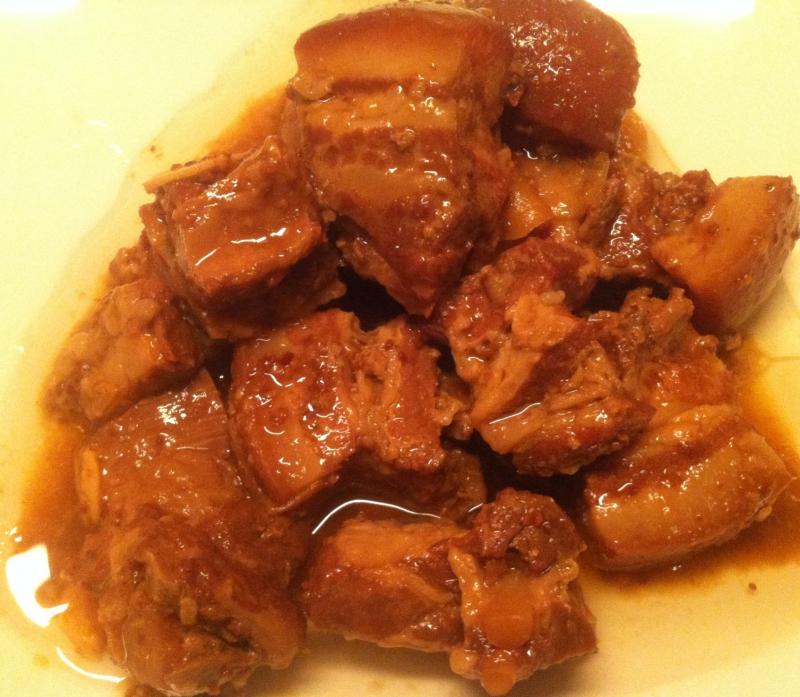 Thịt kho tương bần