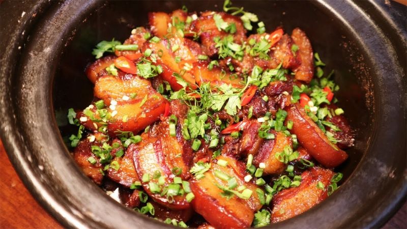Thịt kho tương bần