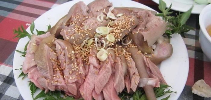 Thịt nai hấp