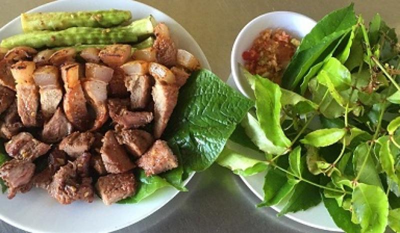 Thịt trâu lá trơng