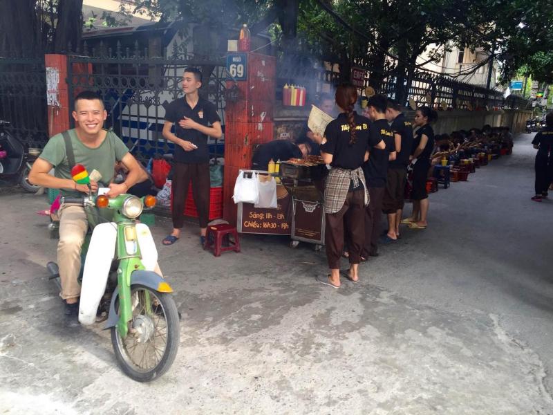 Thịt xiên nướng Hoàng Đức