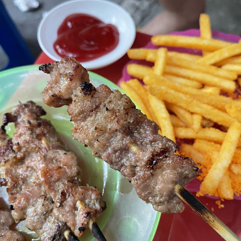 Thịt Xiên Rau Câu Phương Mai