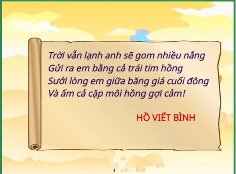 Thơ Hồ Viết Bình