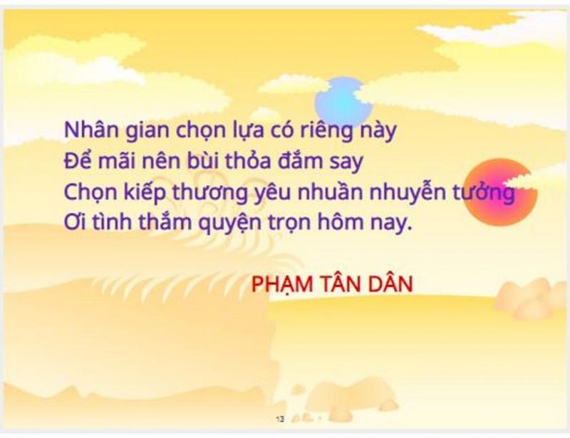Thơ Phạm Tân Dân