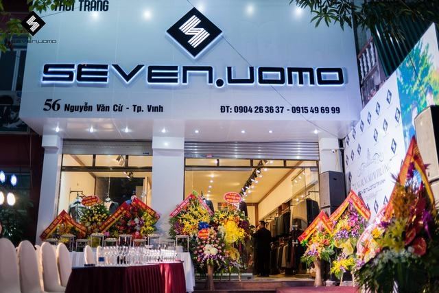 Một góc từ xa của Seven Uomo tại Vinh