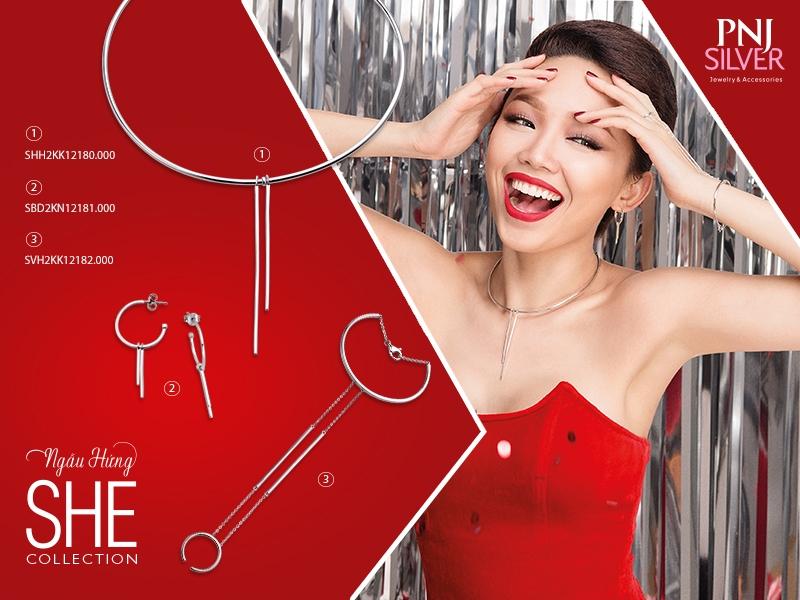 Tóc Tiên là gương mặt đại diện cho PNJ Silver