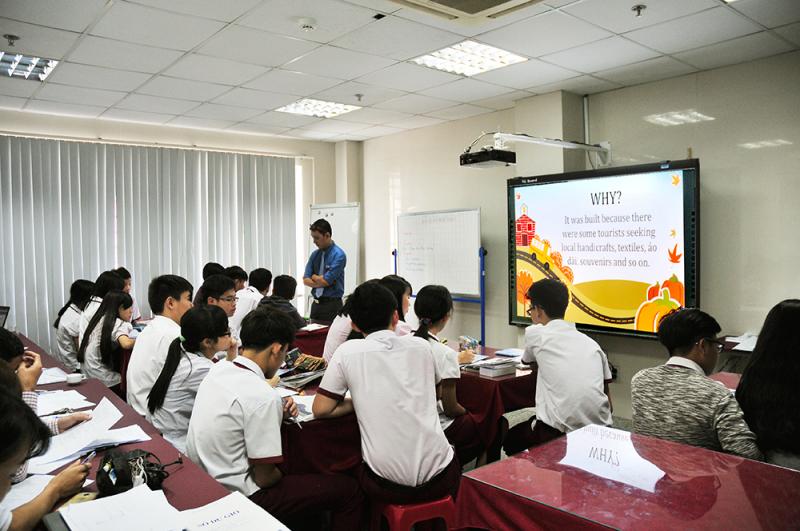 Cơ sở vật chất tại THPT Bách Việt
