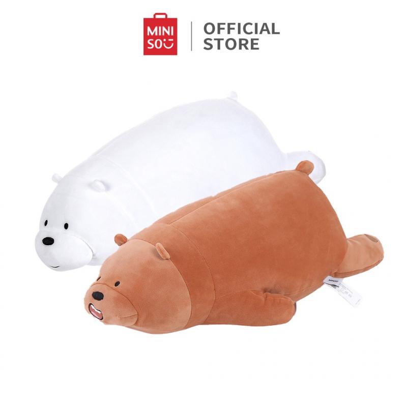 Thú bông Gấu We Bare Bears Miniso size lớn cao cấp xinh xắn siêu mềm mại