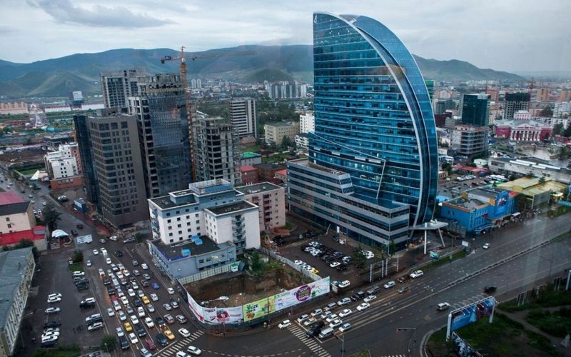 Thủ đô  Ulaanbaata  của Mông Cổ
