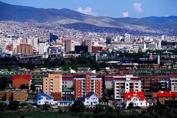 Thủ đô  Ulaanbaata  của Mông Cổ