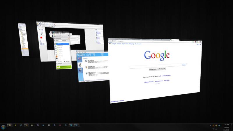 Windows + Tab giúp bạn hoán đổi chương trình nhanh chóng