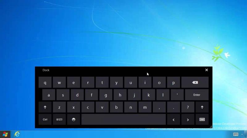 Bàn phím ảo trên Windows