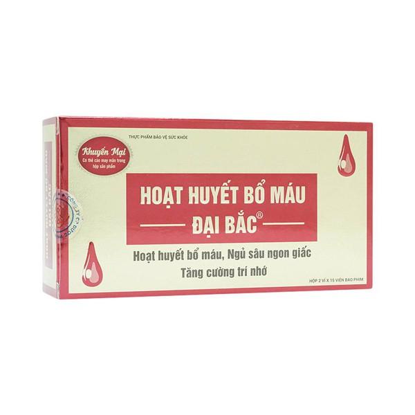 Thực phẩm bảo vệ sức khỏe Hoạt huyết bổ máu Đại Bắc