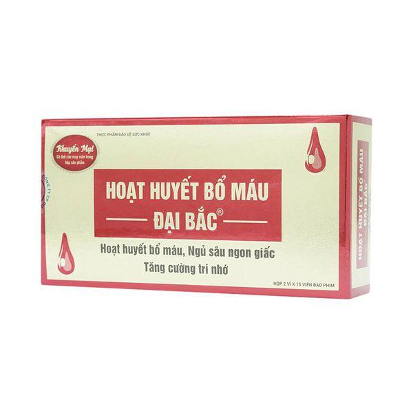 Thực phẩm bảo vệ sức khỏe Hoạt huyết bổ máu Đại Bắc