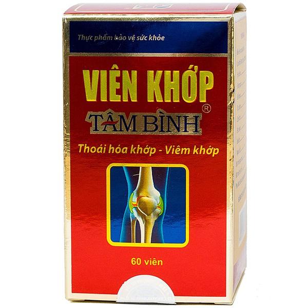 Thực phẩm chức năng chuyên trị viêm – thoái hóa khớp Viên Khớp Tâm Bình