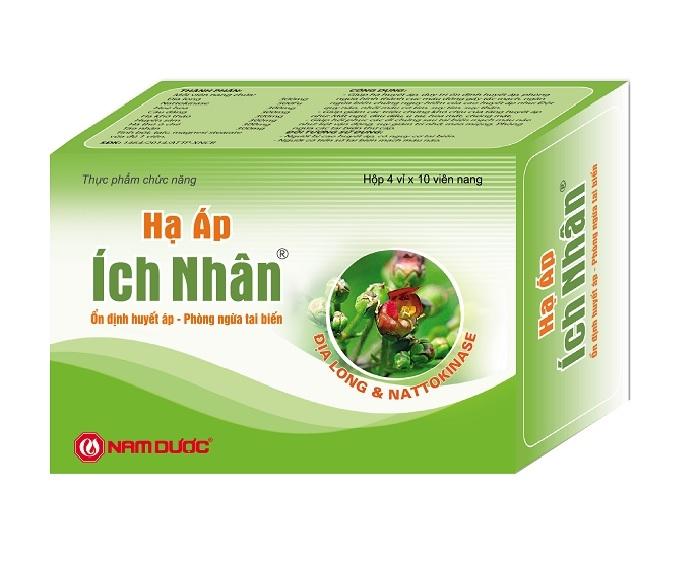 Thực phẩm chức năng hạ áp ích Nhân- sản phẩm cho những người cao huyết áp