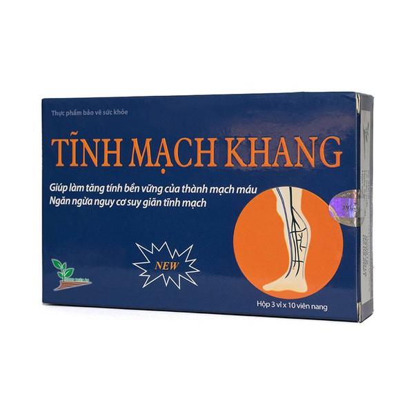 Tĩnh Mạch Khang hỗ trợ điều trị giãn tĩnh mạch