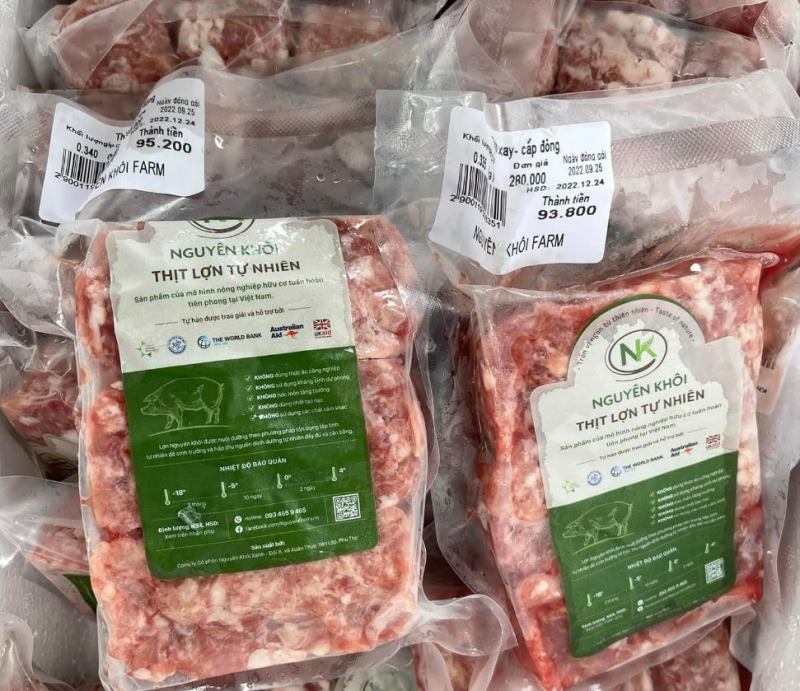Thịt lợn đông lạnh tại Thực Phẩm Sạch An Nông Farm