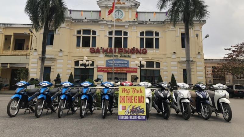 Thuê xe máy tại Hải Phòng - Mỹ Bình Peerage Bar