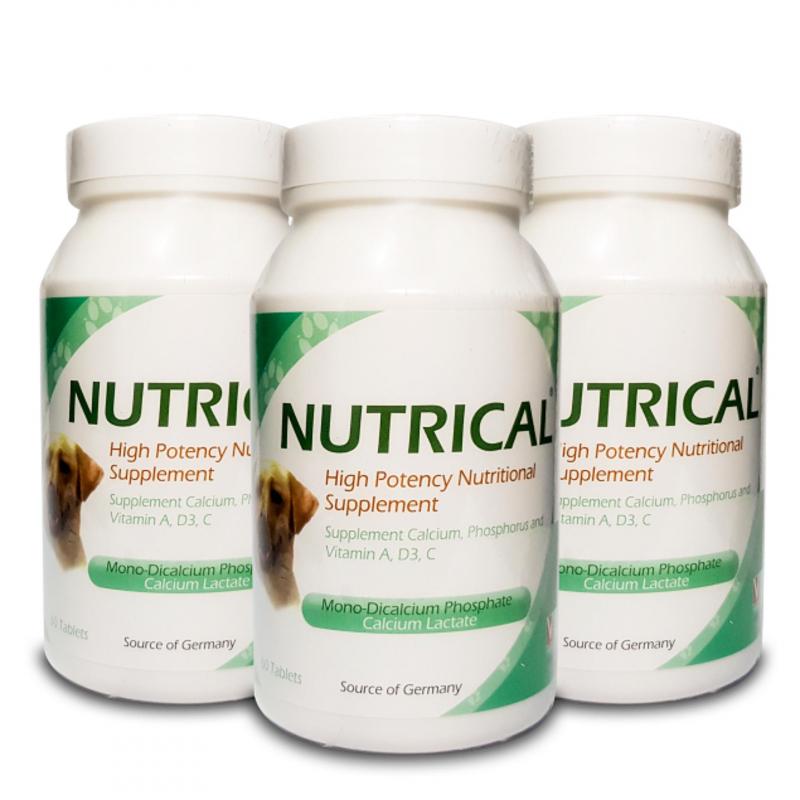 Viên uống bổ sung canxi cho chó NUTRICAL