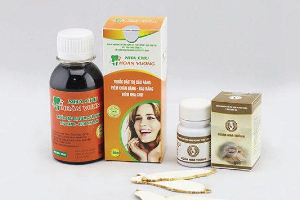 Sản phẩm trị đau răng, sâu răng Nha Chu Hoàn Vương