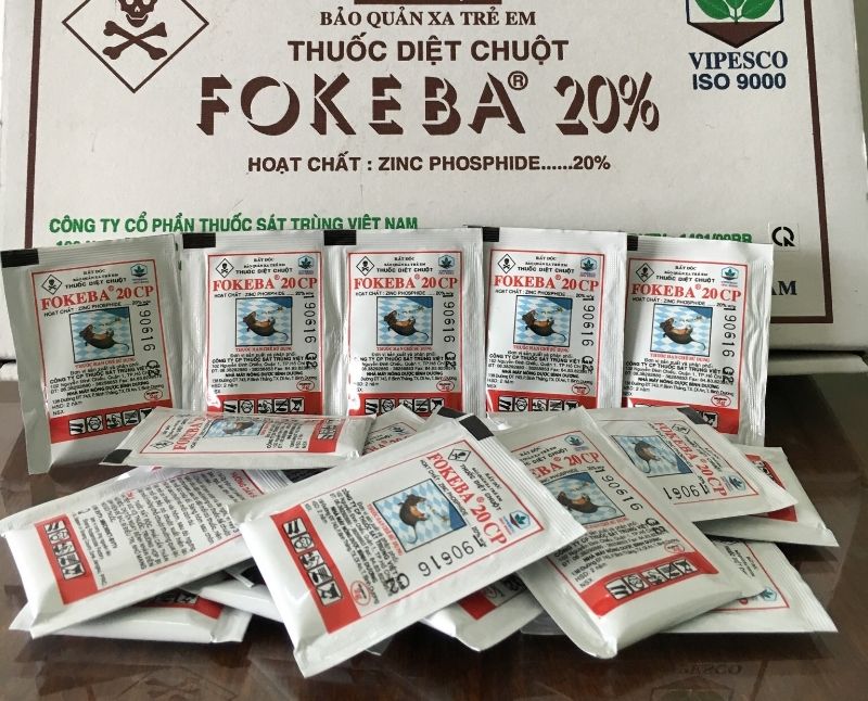 Thuốc diệt chuột Fokeba