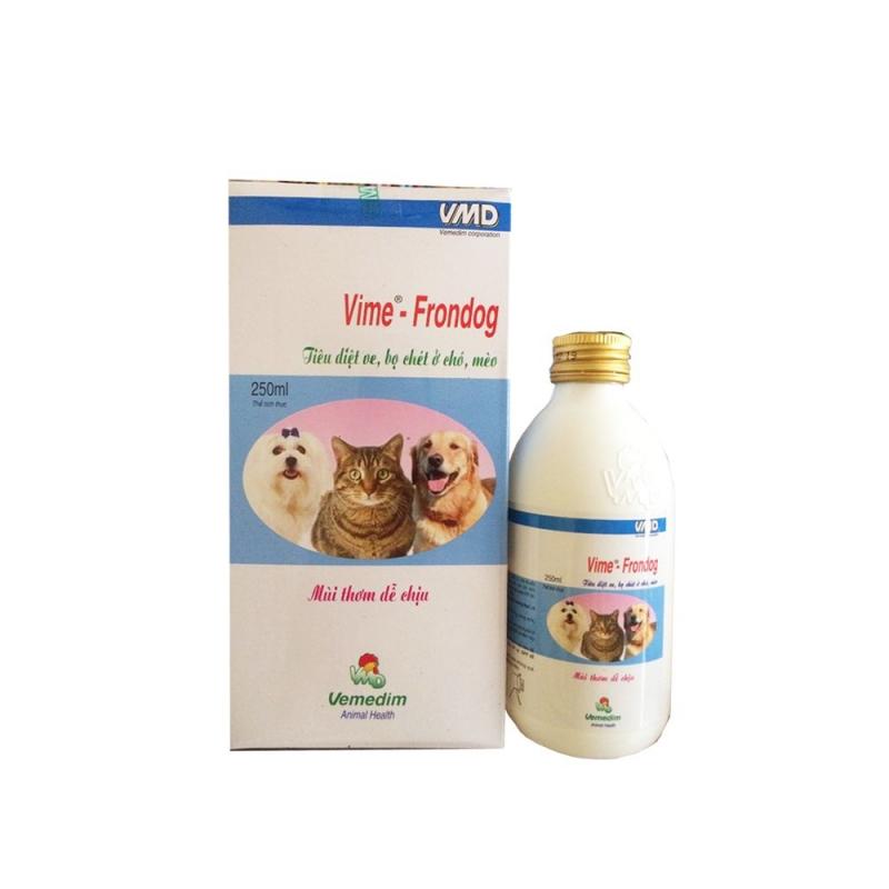 Xịt trị ve bọ chét cho chó mèo Vime – Frondog