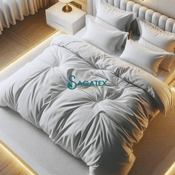 Vải  T500 100% cotton là loại vải cao cấp, chỉ có một số nhà máy có công nghệ hiện đại như SAGATEX mới có thể dệt được.