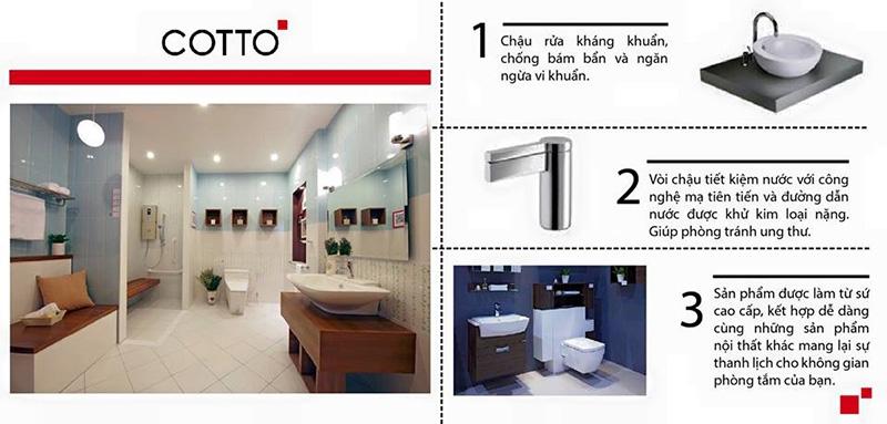 Thương hiệu thiết bị vệ sinh COTTO