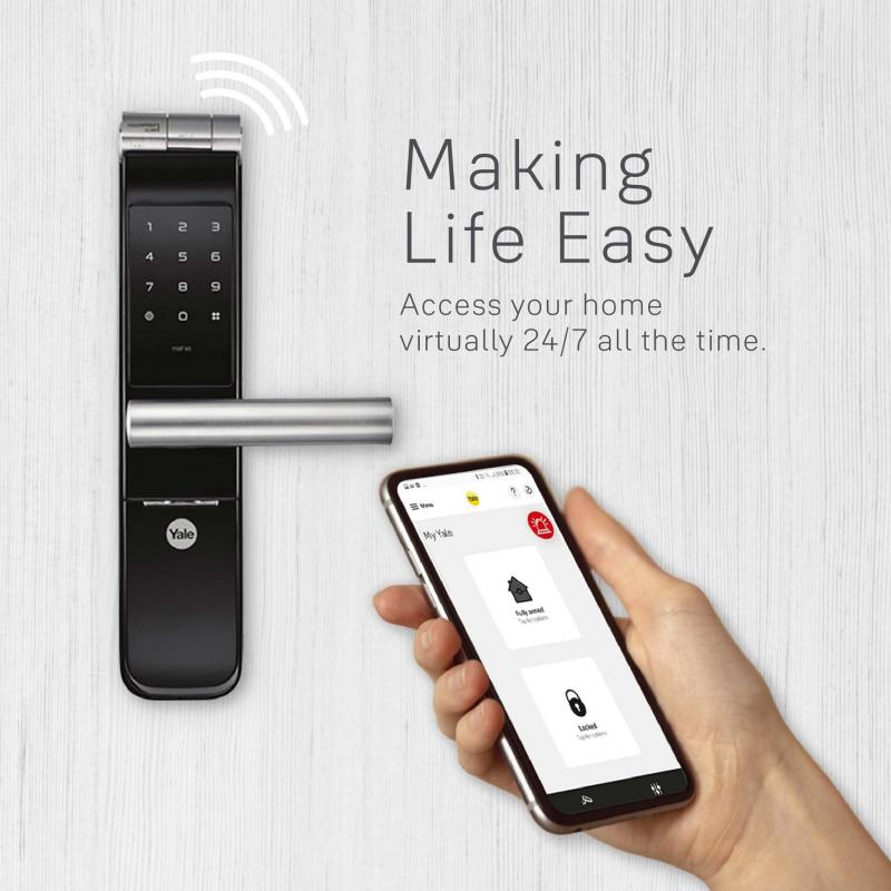 Khóa cửa vân tay Yale giúp cuộc sống trở nên dễ dàng hơn