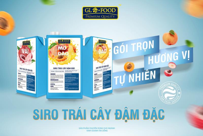 Thương hiệu Siro trái cây của GLOFOOD