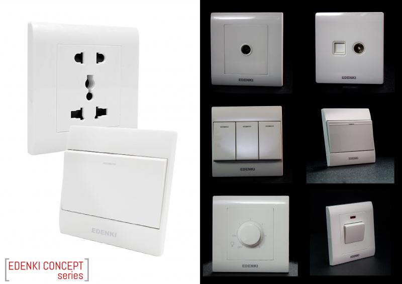 Thương hiệu thiết bị điện dân dụng cao cấp EDENKI