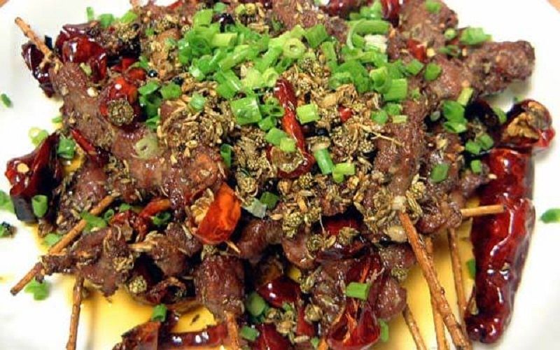 Thịt dê nướng thơm ngon, hấp dẫn
