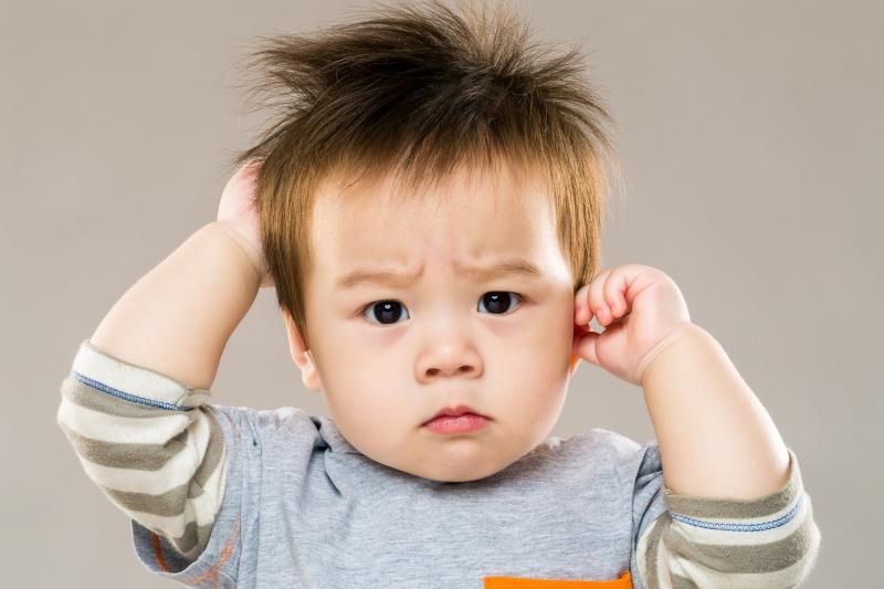 Móng tay có thể khiến da bé bị trầy xước.