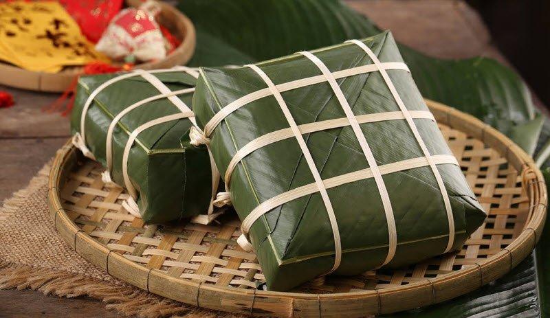 Thuyết minh về bánh chưng ngày Tết bài 1