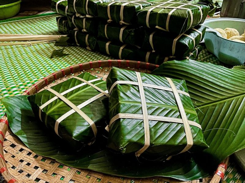 Thuyết minh về bánh chưng ngày Tết bài 6