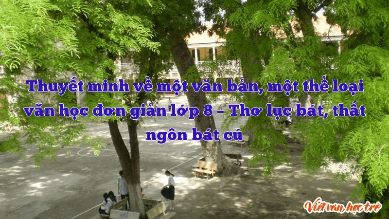 Thuyết minh về thể thơ Thất ngôn bát cú Đường luật - Bài 2