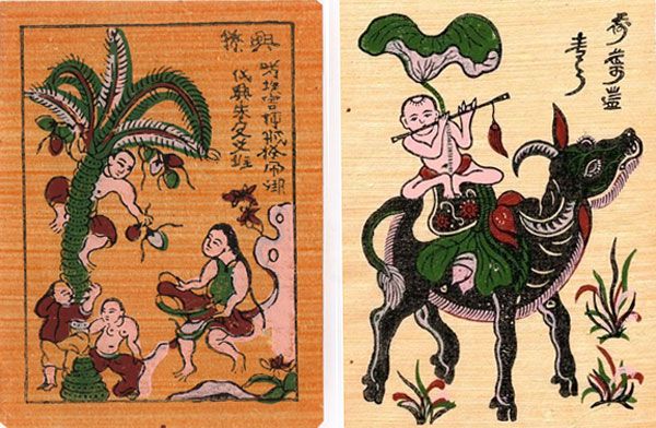 Thuyết minh về tranh Đông Hồ - Bài 1