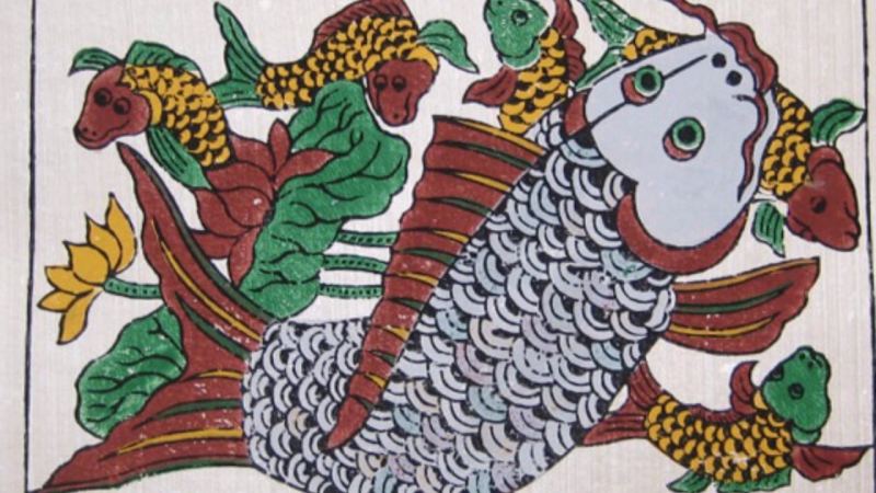 Thuyết minh về tranh Đông Hồ - Bài 5