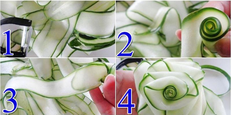 Tỉa hoa hồng cánh cuốn