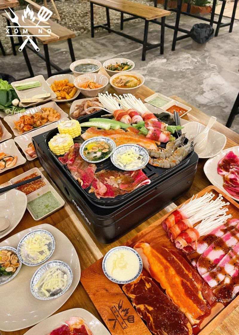 Tiệm Buffet Nướng Và Lẩu Xóm Nọ