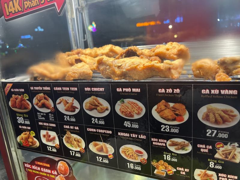Tiệm Trà 3Bi - Gà Rán Fivestar