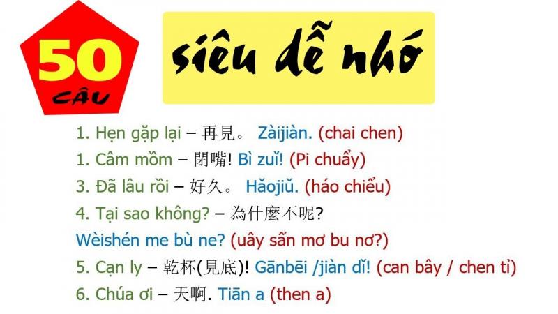 Tiếng Trung giao tiếp