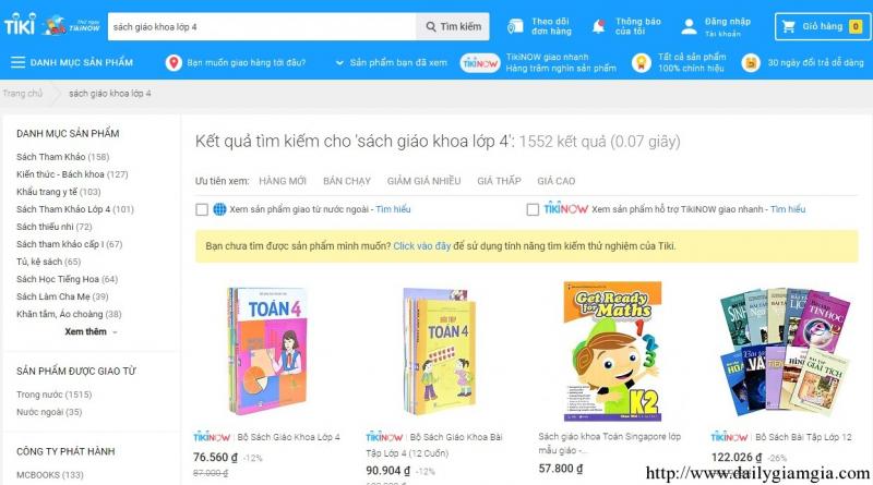 Sự phong phú và đa dạng của Tiki là một lựa chọn không thể bỏ qua của khách hàng.
